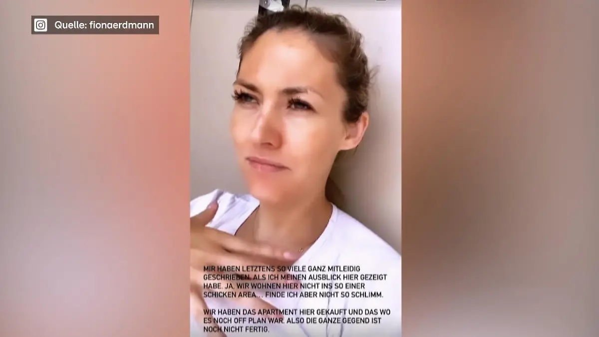 Fiona Erdmann wohnt auf einer Baustelle Im luxuriösen Dubai