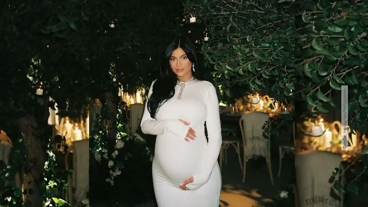 Kylie Jenner feiert Luxus-Party fürs ungeborene Baby Baby-Shower im Zeichen der Giraffe