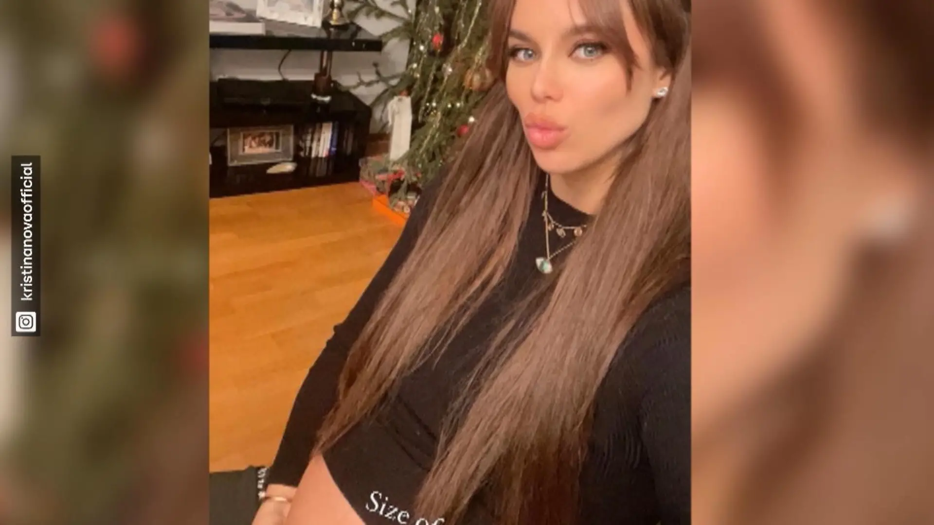Liliana Nova zeigt Baby-Tritte im Bauch In der 35. Woche