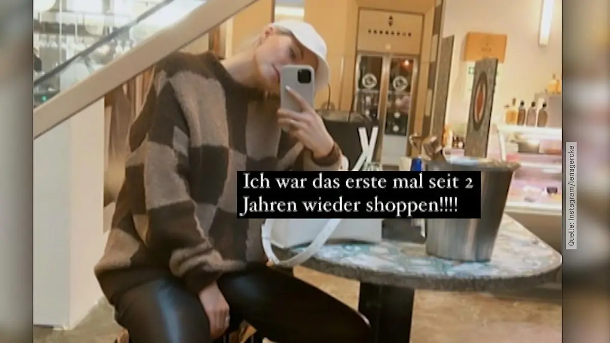 Lena Gercke gönnt sich Mama-Auszeit Seit 2 Jahren nicht geshoppt