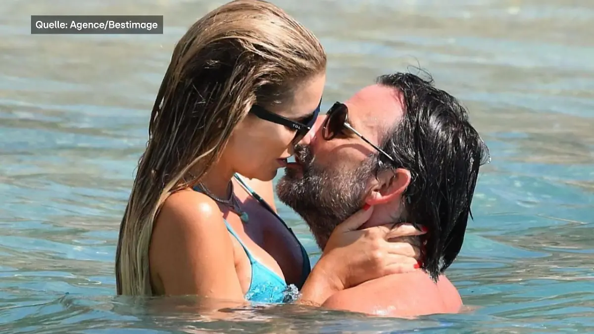 Sylvie Meis im Liebesurlaub mit ihrem Niclas Castello Turteltauben auf St. Barth