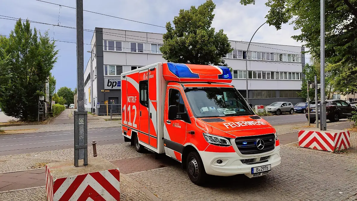Rettungswagen in Berlin