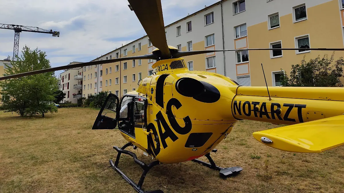 Hubschraubereinsatz in Berlin