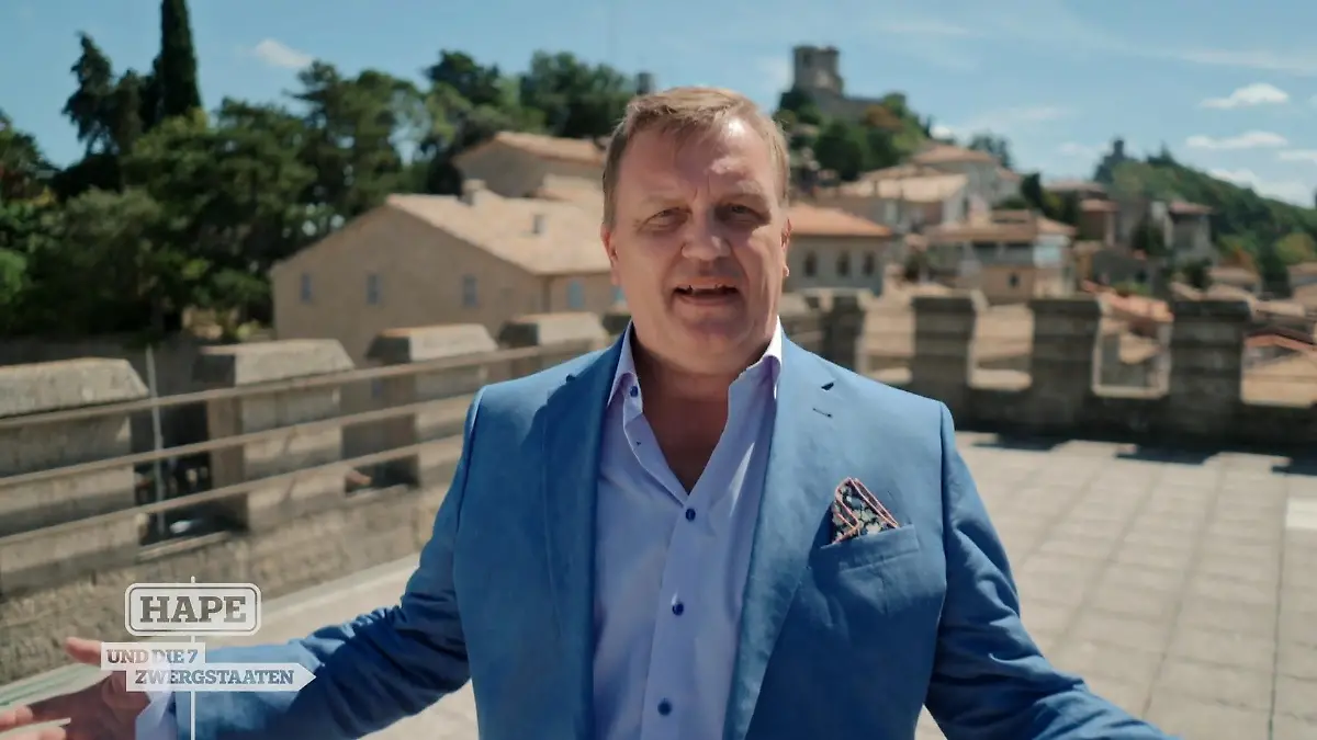 Hape fasst seine Zeit in San Marino zusammen Goodbye San Marino