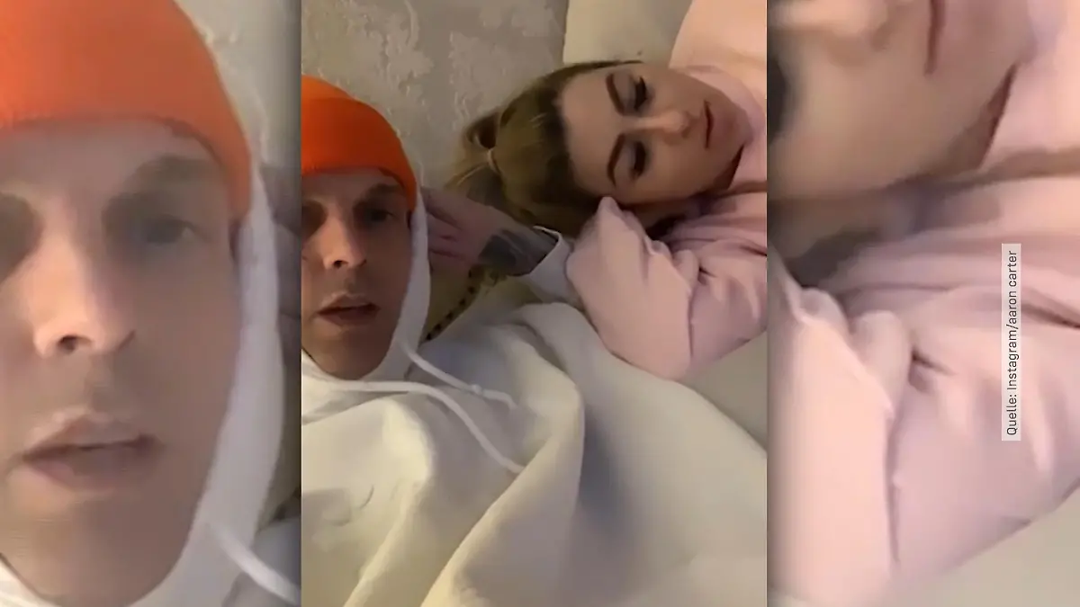 Aaron Carter und Melanie Martin sind wieder zusammen Blitzschnelles Liebescomeback