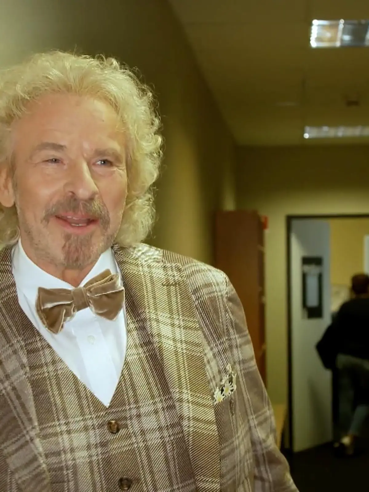 Bild zu: "Thomas Gottschalk freut sich auf das zweite Halbfinale"