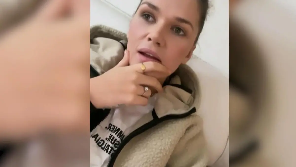 Jetzt lässt sich auch Sara Kulka impfen Lange aus Angst gehadert