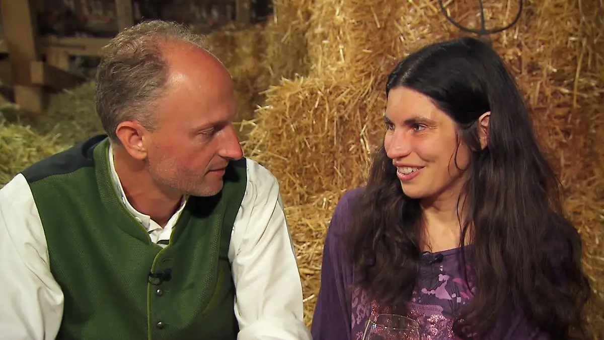 Bauer Hubert und Andrea wollen es miteinander versuchen „Unvergesslichen Hofwoche“