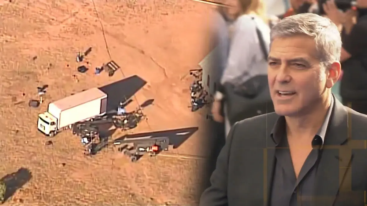 Übt er hier Kritik an Alec Baldwin? George Clooney im Interview