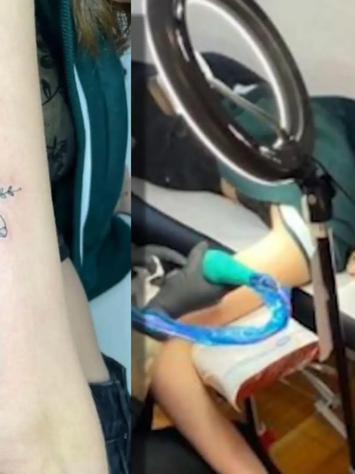Bild zu: "Mirja du Monts Tochter bekommt Tattoo"
