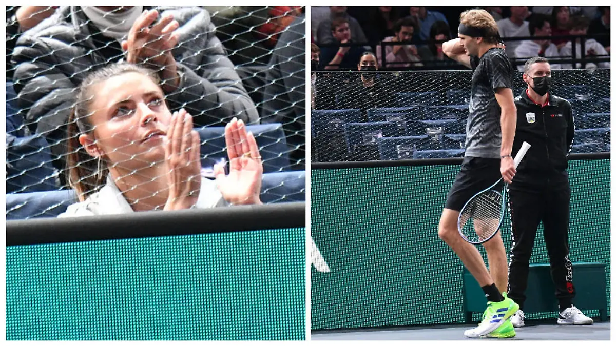 Sophia Thomalla beim Spiel von Alexander Zverev So süß unterstützt sie ihn