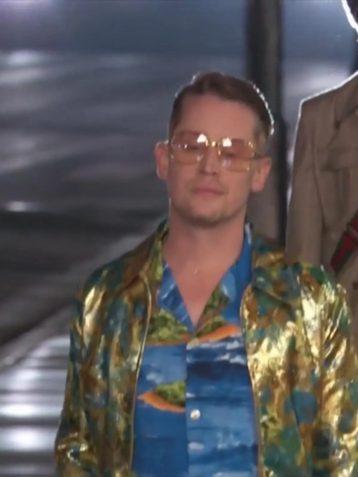 Bild zu: ""Kevin" Macaulay Culkin als Model für Gucci"