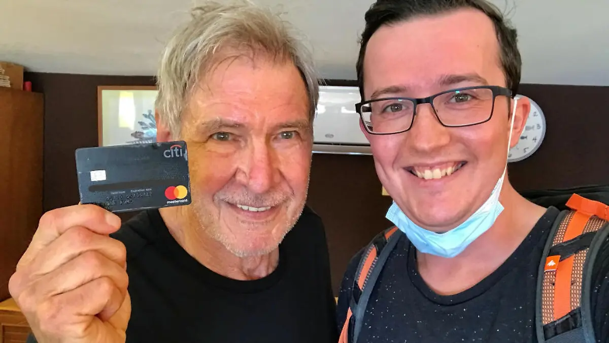 "Die Karte lag vor mir am Strand in Sizilien" Deutscher fand Harrison Fords Kreditkarte