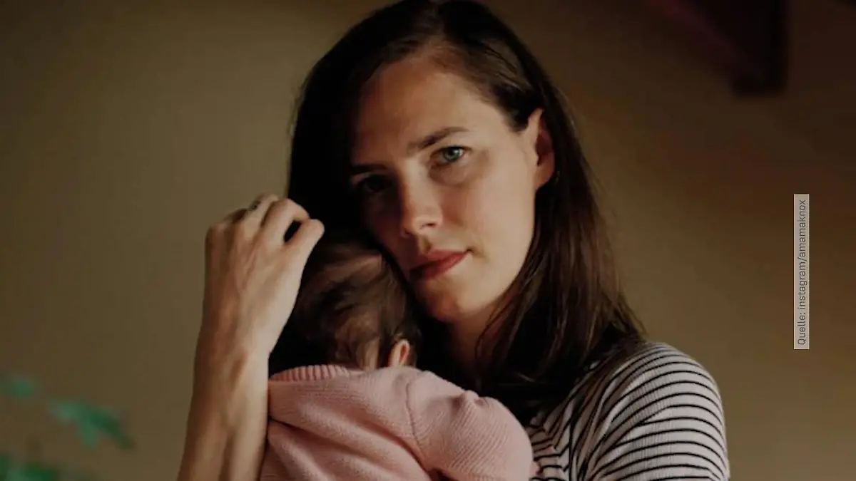 Amanda Knox ist zum ersten Mal Mutter geworden Es ist ein...