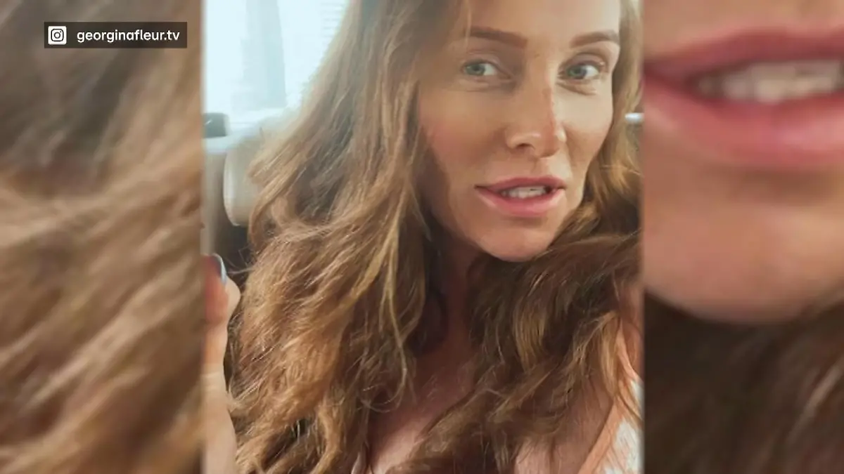 Georgina Fleur nimmt Follower bei Besichtigungen mit Vom Hotel in eine Wohnung