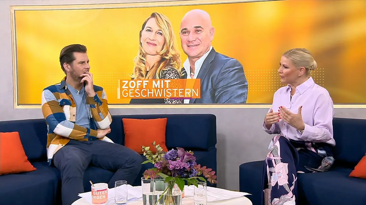 Zoff mit Geschwistern eskaliert Steffi Graf und Andre Agassi