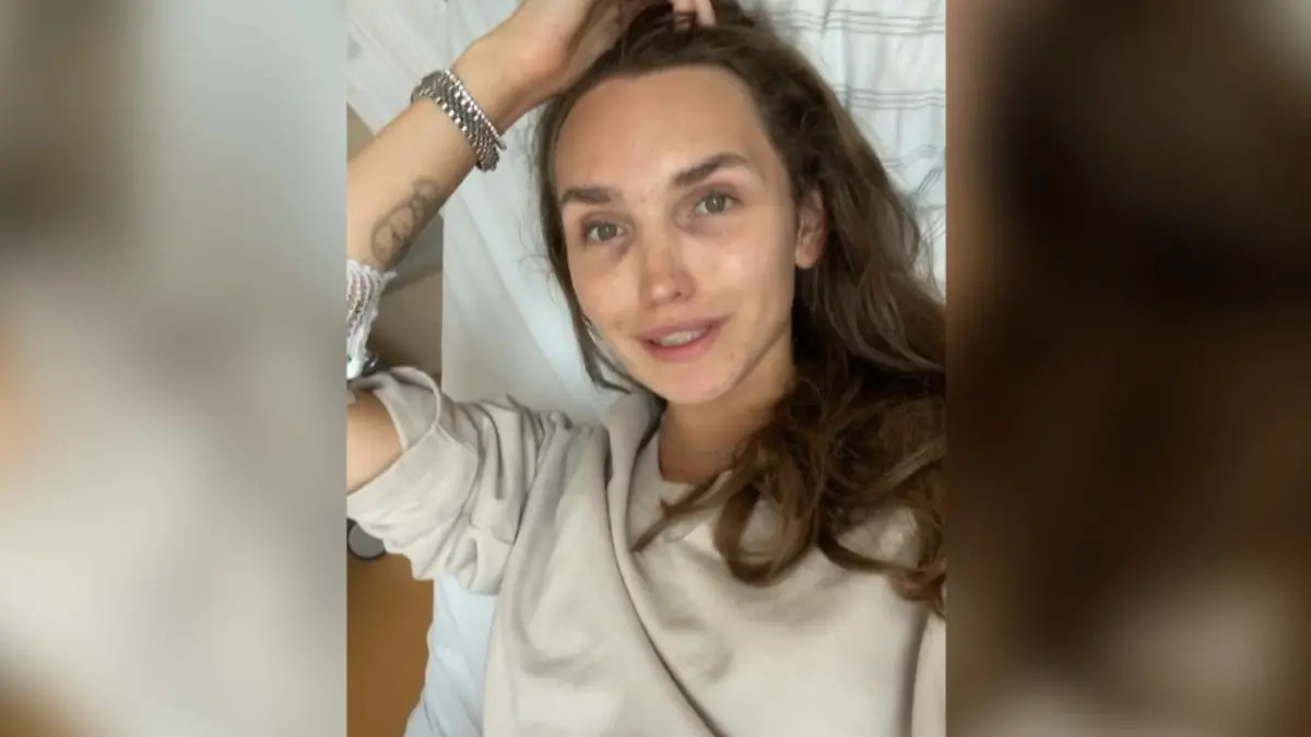 Anna Wilken nach Eizellen-Punktion in Klinik Starke Schmerzen
