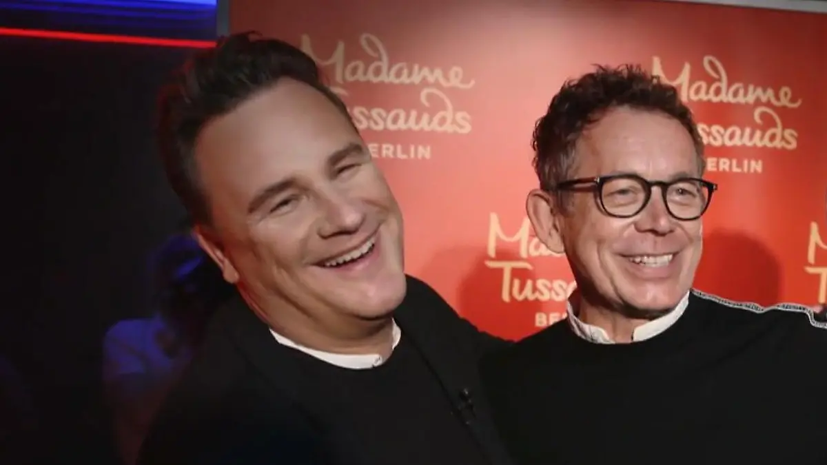 Guido Maria Kretschmer enthüllt seine Wachsfigur Ehemann Frank ist aus dem Häuschen
