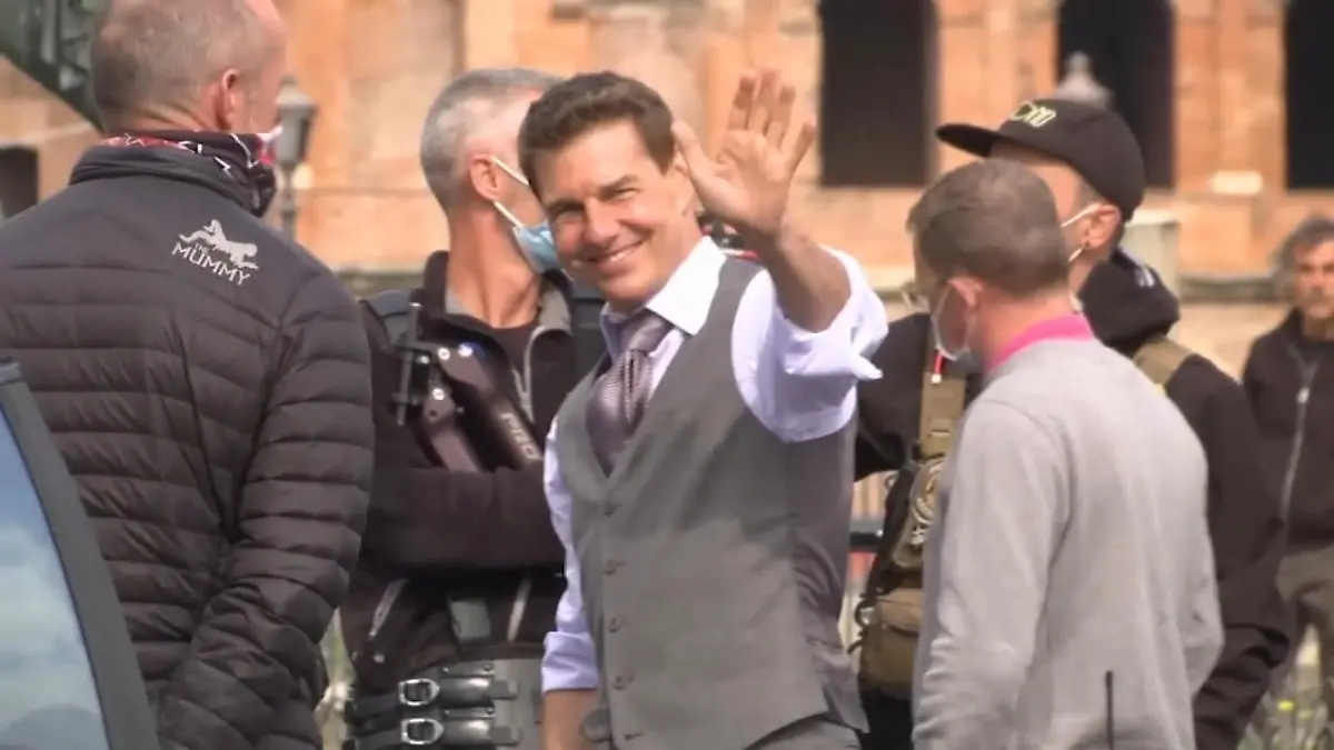 Tom Cruise und Sohn Connor beim Baseball Hollywoodstar mit Sohn unterwegs