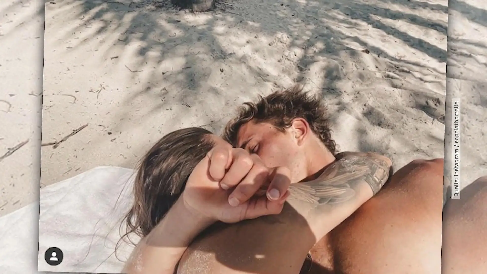 Sophia Thomalla teilt 1. Knutsch-Foto! Mit Alex Zverev zusammen