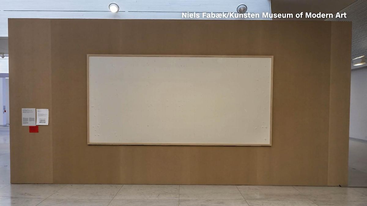 Diebstahl oder Kunst?: Künstler liefert leere Bilder