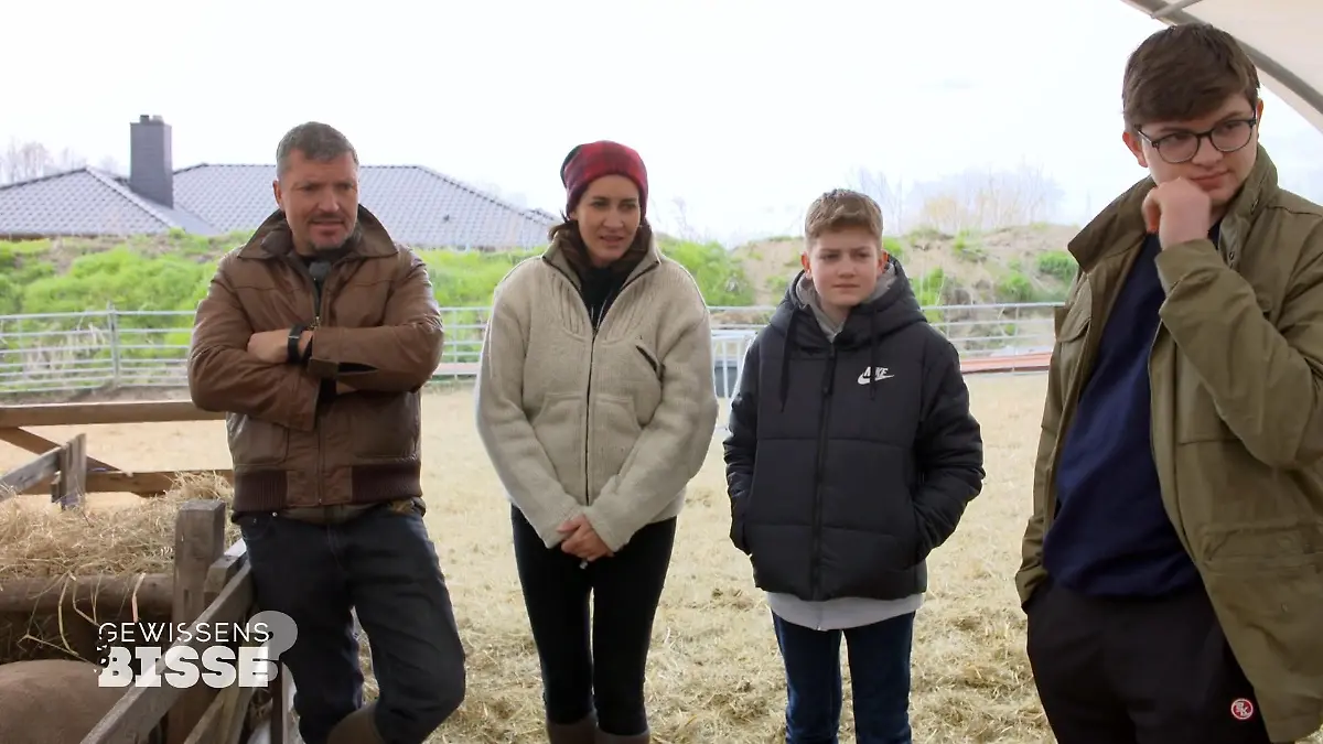 Die Krügers besuchen ihren Schäfer Lammzeit