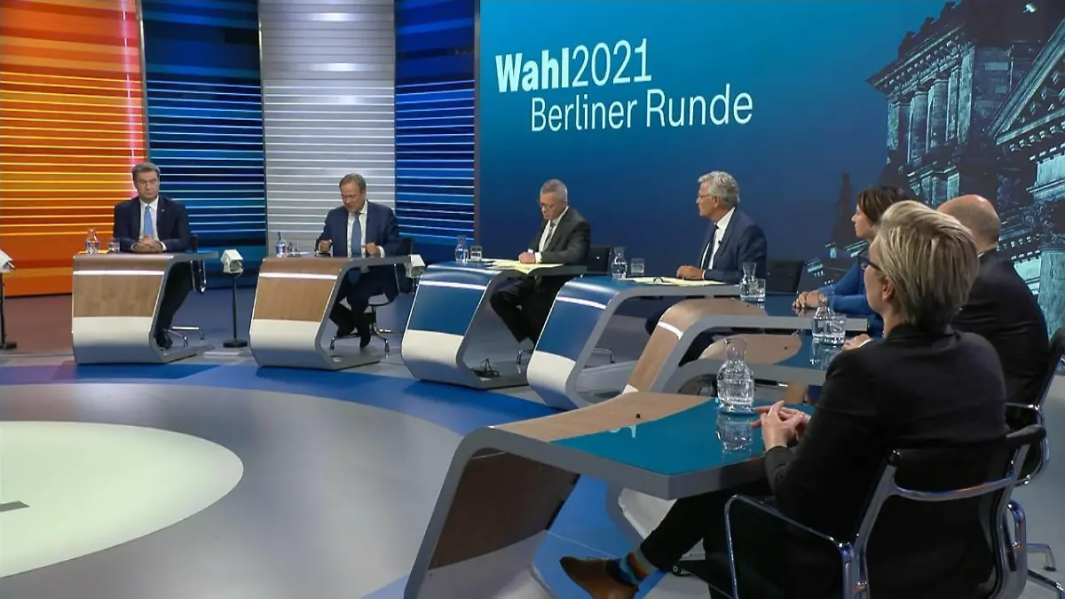 SPD liegt vorne, CDU muss Wahl-Schlappe hinnehmen Bundestagswahl 2021