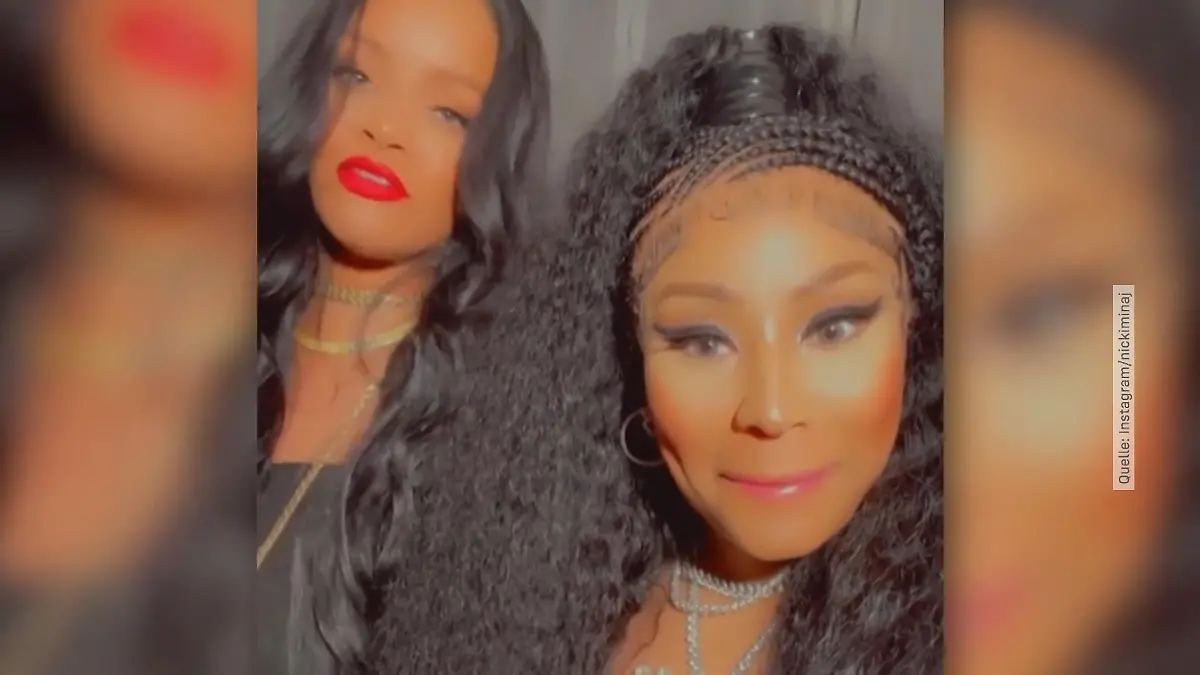 Rihanna disst Nicki Minaj Zoff muss sein