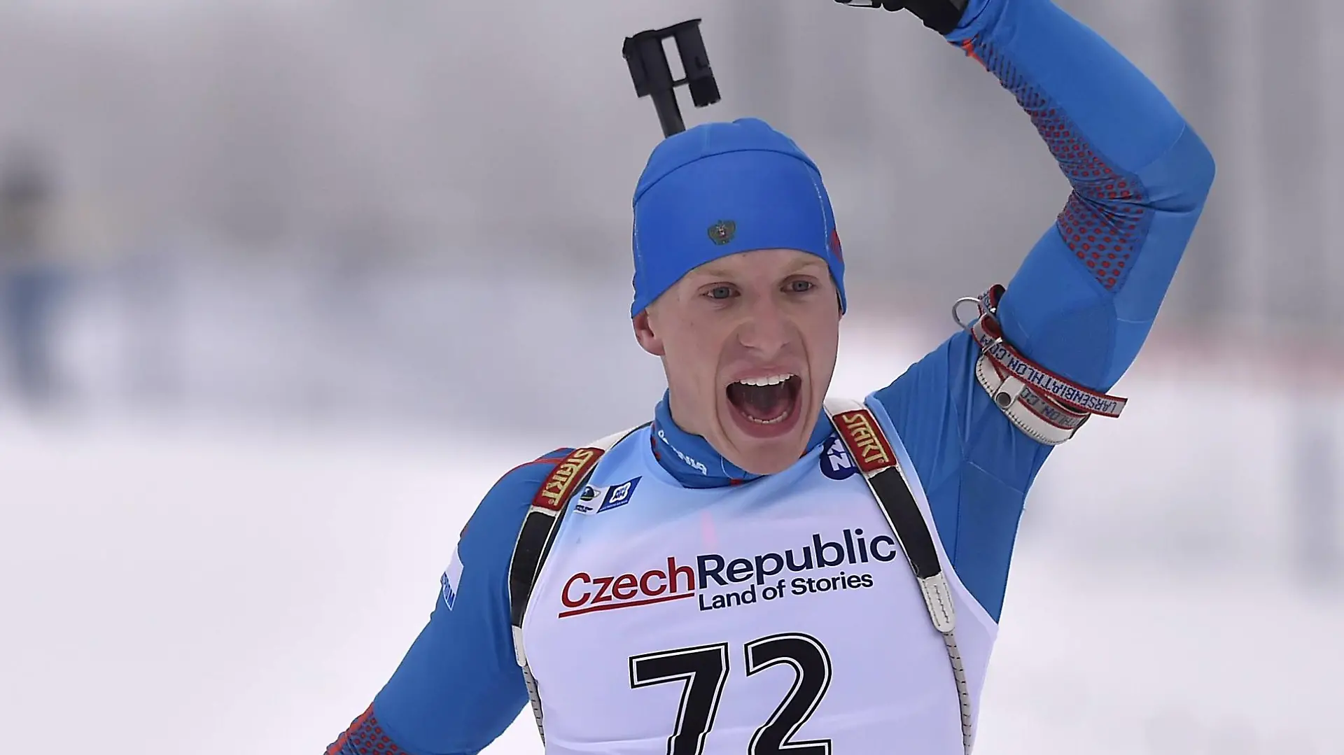 Bilder des Tages - SPORT Biathlon, Junioren EM, Igor Mailonvsky Europameister über 15km Igor Malinovsky from Russia won gold medal in junior Men 15K individual competition during The 2017 IBU Junior Open European Championships in Nove Mesto na Morave, Czech Republic, February 2, 2017. (CTKxPhoto/LubosxPavlicek) CTKPhotoP201702020706601 PUBLICATIONxINxGERxSUIxAUTxONLY PAV 14
Images the Day Sports Biathlon Juniors euro Igor European championship above 15km Igor Malinovsky From Russia Won Gold Medal in Junior Men 15k Individual Competition during The 2017 IBU Junior Open European Championships in Nove Mesto Na Morave Czech Republic February 2 2017 CTKxPhoto LubosxPavlicek PUBLICATIONxINxGERxSUIxAUTxONLY Pav 14