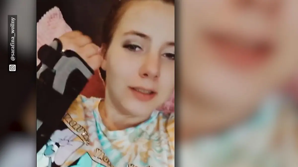 Deshalb muss Sarafina Wollny eine Schiene tragen Gesundheitsupdate