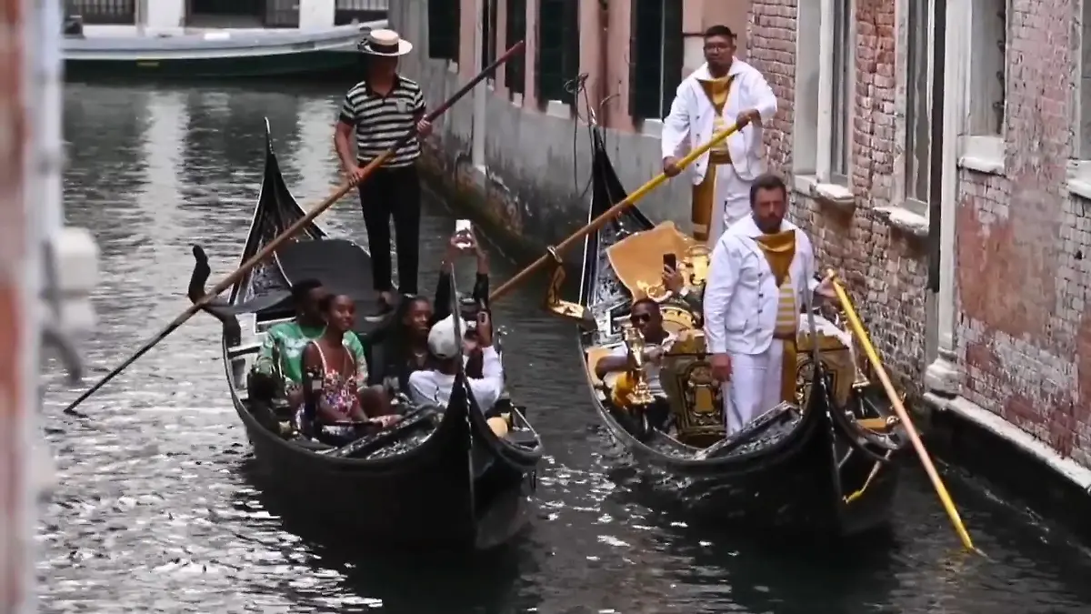 P. Diddy: Touri-Tag in Venedig Mit den Kids unterwegs