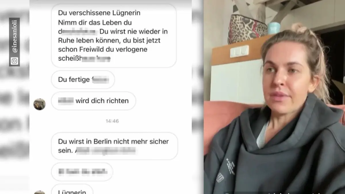 Ines Anioli bekommt Hassnachrichten Podcasterin macht sich für Opfer stark