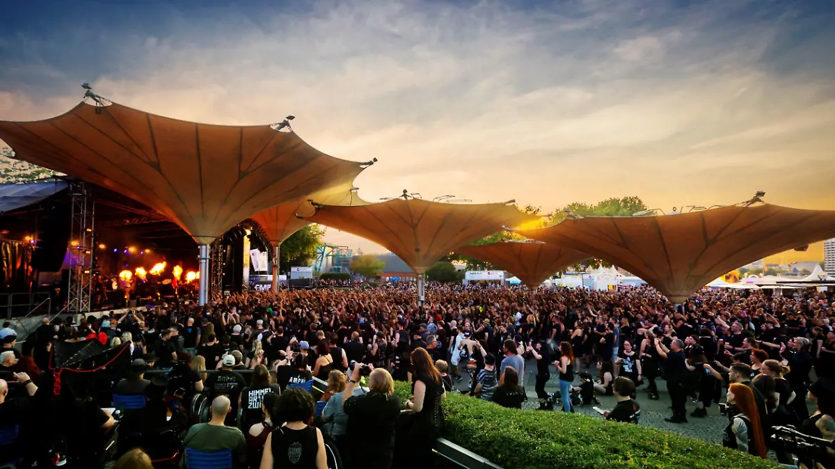 Das Amphi-Festival findet jedes Jahr in Köln statt.