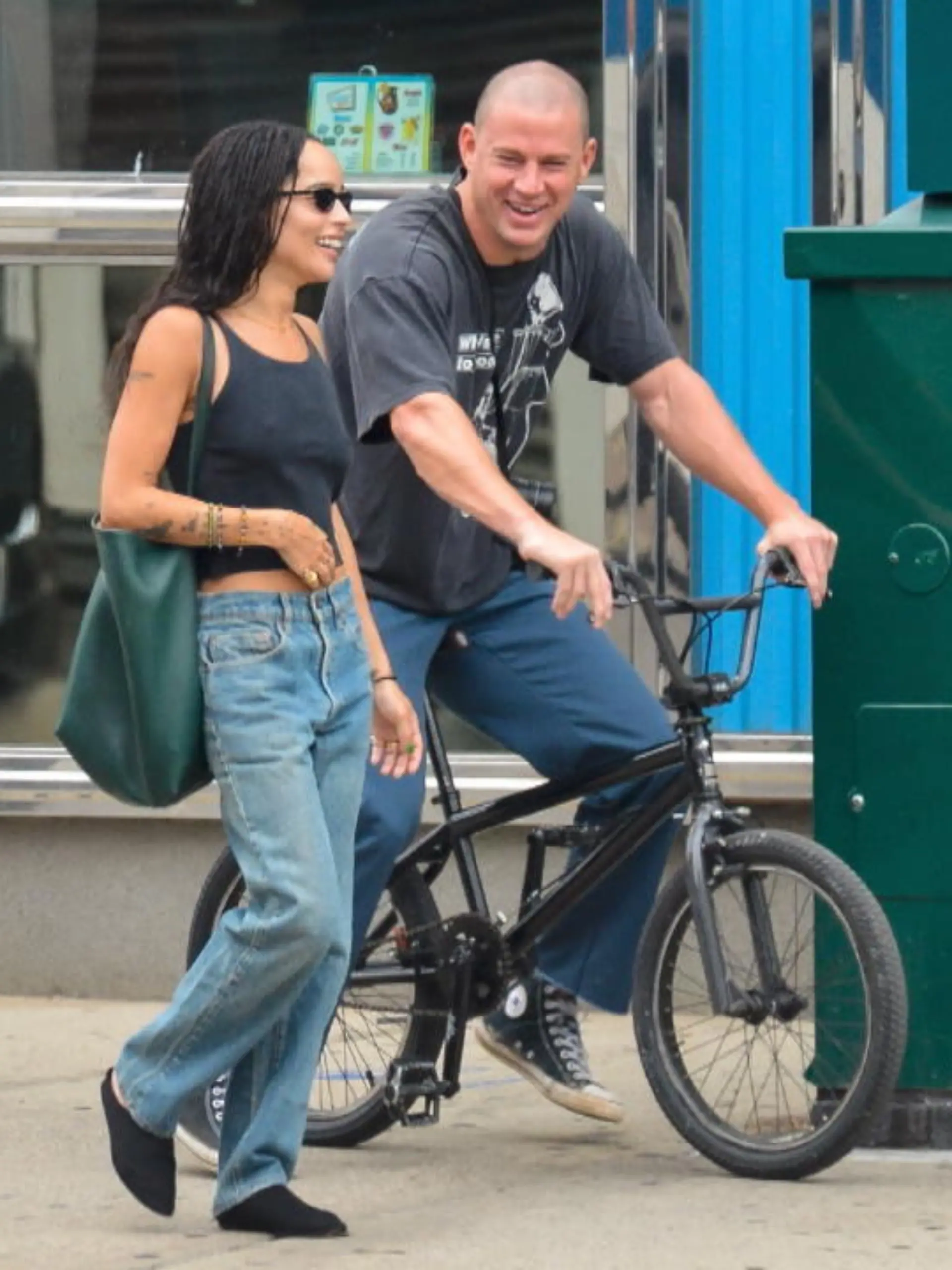 Bild zu: "Channing Tatum und Zoe Kravitz in New York"