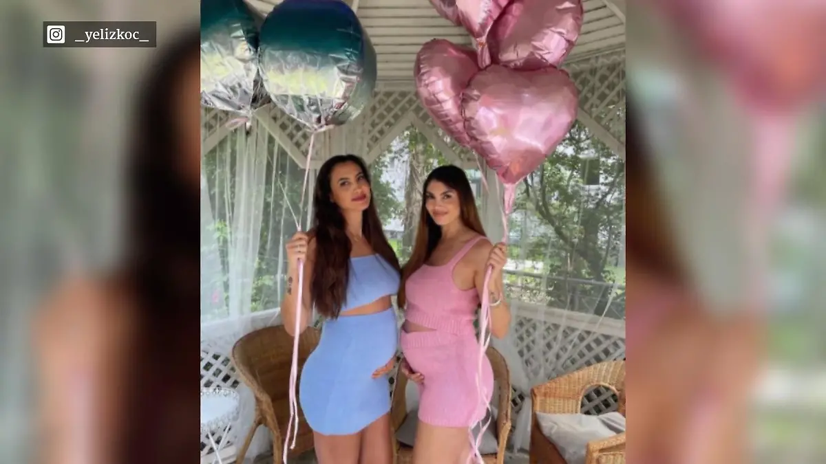 Yeliz und Filiz zusammen beim Arzt Schwangere Schwestern