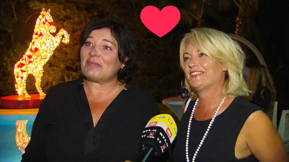 Vera Int-Veen erzählt vom Antrag und den Wechseljahren Mit Ehefrau Obi in der Villa Remus