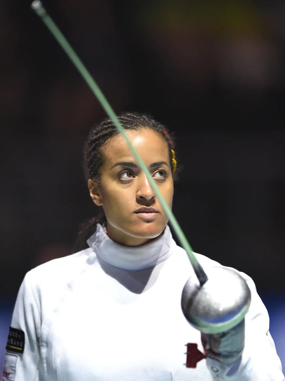Fecht Europameisterschaften in Düsseldorf. Damen-Degen 19.06.2019. Alexandra Ndolo (Deut.). *** Fencing European Championships in Düsseldorf Women Degen 19 06 2019 Alexandra Ndolo Deut HM  