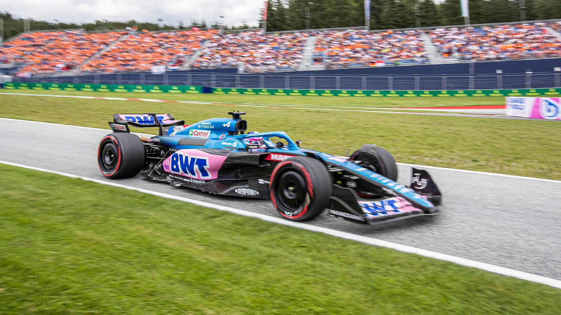 FORMULA 1 - GP of Austria 2022 SPIELBERG,AUSTRIA,09.JUL.22 - MOTORSPORTS, FORMULA 1 - Grand Prix of Austria, Red Bull Ring, practice. Image shows Fernando Alonso ESP/ Alpine. PUBLICATIONxNOTxINxAUTxSUIxSWE GEPAxpictures/xWolfgangxJannach