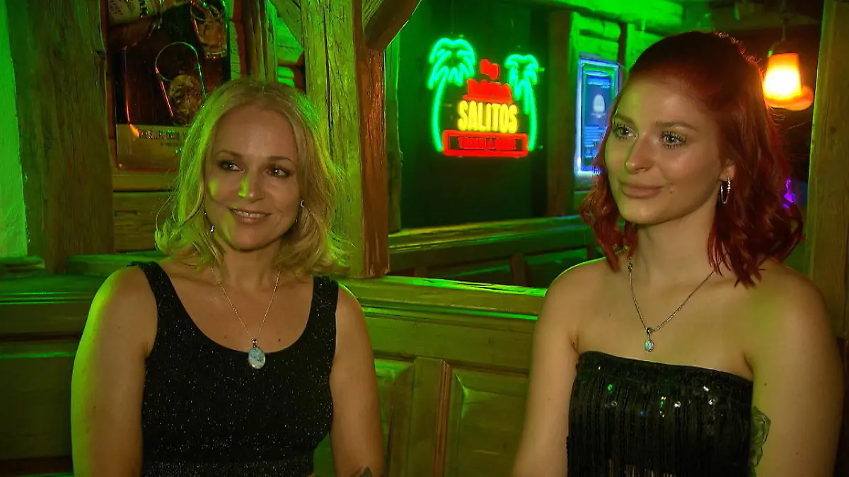 Vereint: Michelle und Tochter Marie Auf Charity-Event
