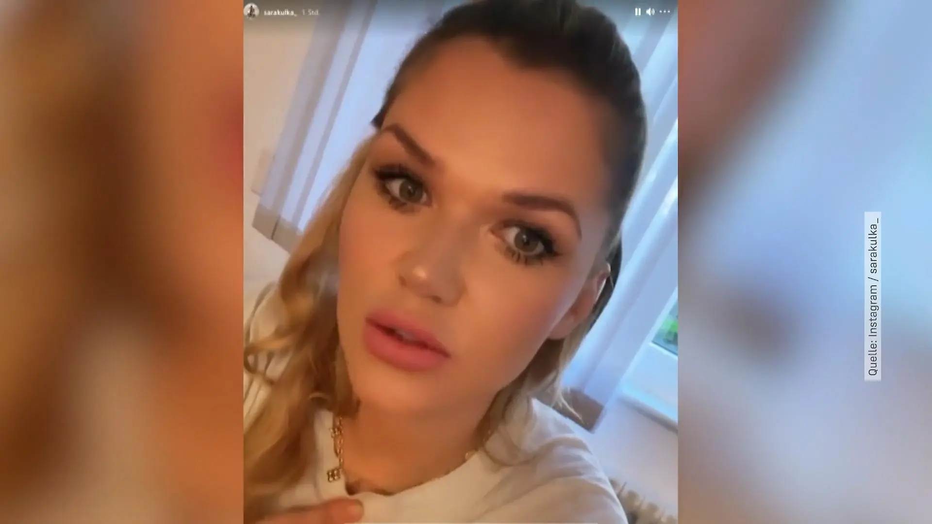 Sara Kulka gibt Update aus psychiatrischer Akutklinik Das Model hat Depressionen
