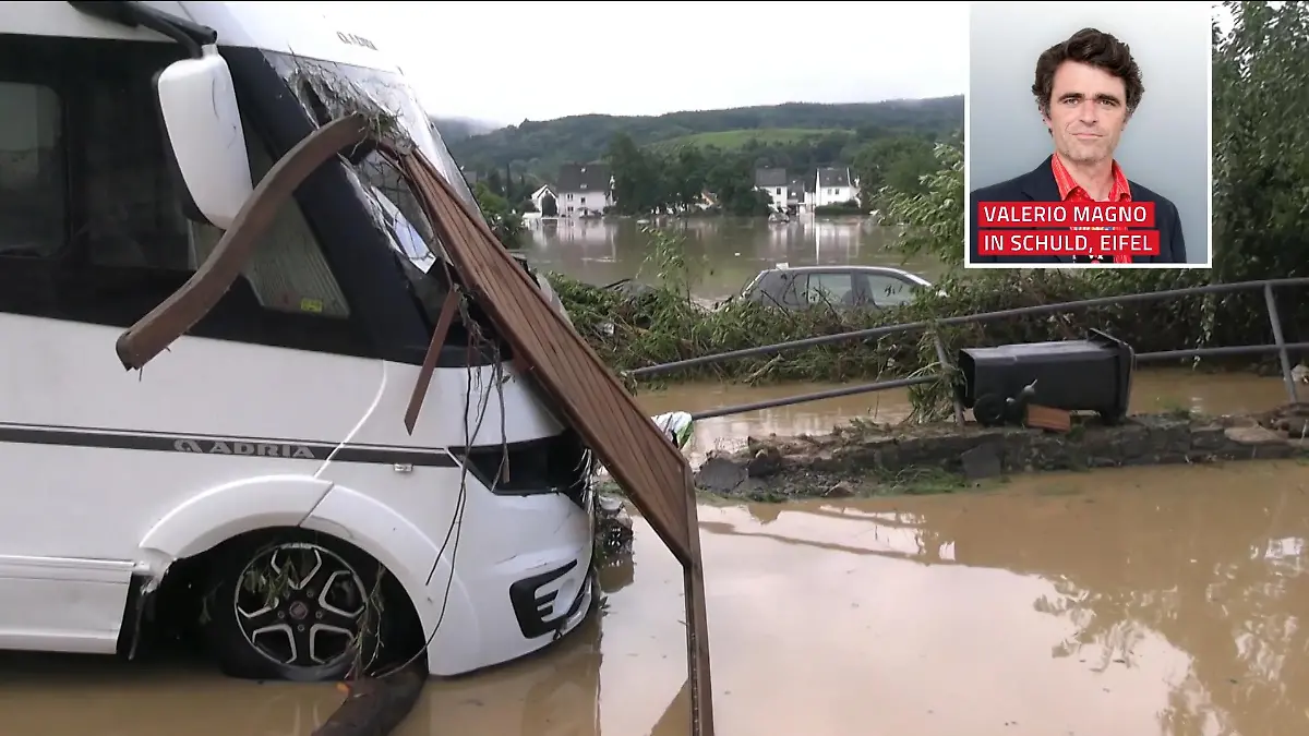 "Es hat gewirkt, als sei irgendwo ein Damm gebrochen" Valerio Magno in Schuld (Eifel)
