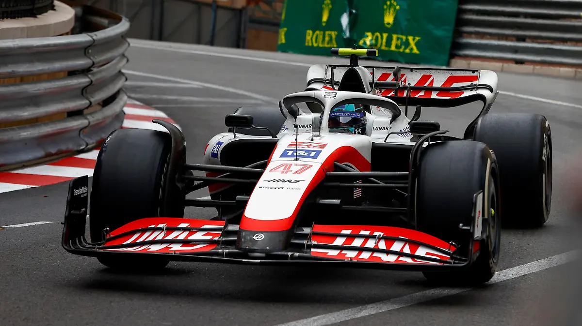  Formula 1 2022: Monaco GP CIRCUIT DE MONACO, MONACO - MAY 29: Mick Schumacher, Haas VF-22 during the Monaco GP at Circuit de Monaco on Sunday May 29, 2022 in Monte Carlo, Monaco. Photo by Andy Hone / LAT Images Images PUBLICATIONxINxGERxSUIxAUTxHUNxONLY GP2207_093754_ONZ0194