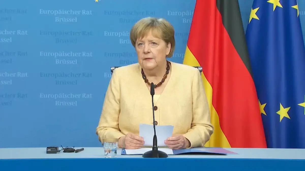 Delta-Warnung: Steuern dem Corona-Ende noch nicht entgegen Merkel bei EU-Gipfel in Brüssel