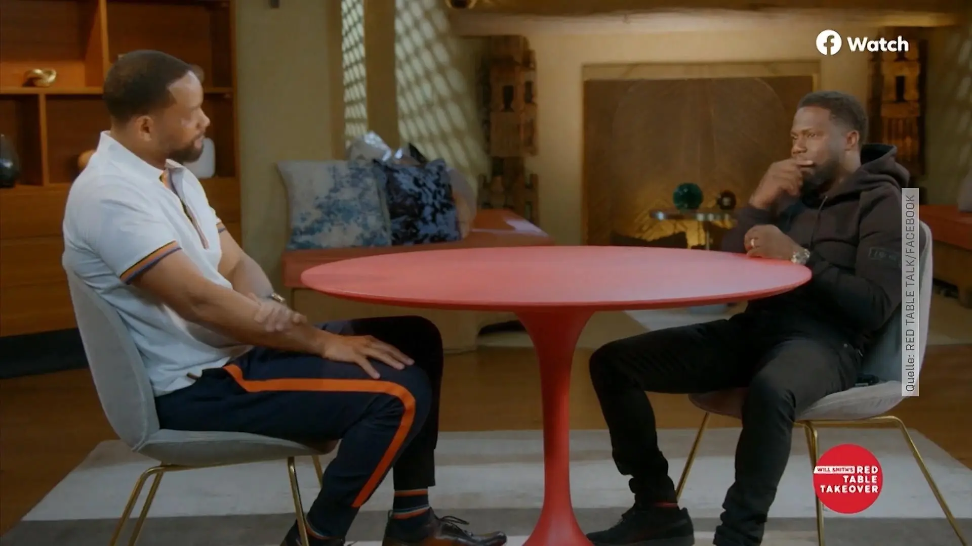 Will Smith & Kevin Hart: Ehrlicher Vater-Talk Red Table Talk am amerikanischen Vatertag