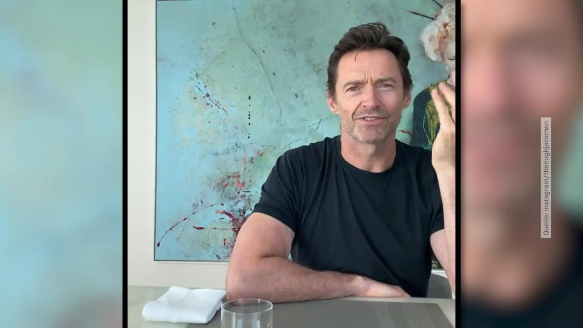 Hollywood-Star Hugh Jackman erinnert sich an 1. Kuss "Dachte, wir wären allein"
