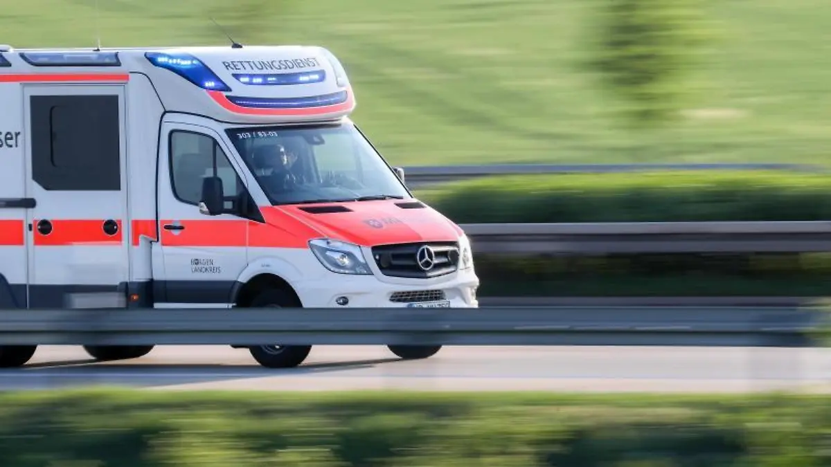 Krankenwagen im Einsatz