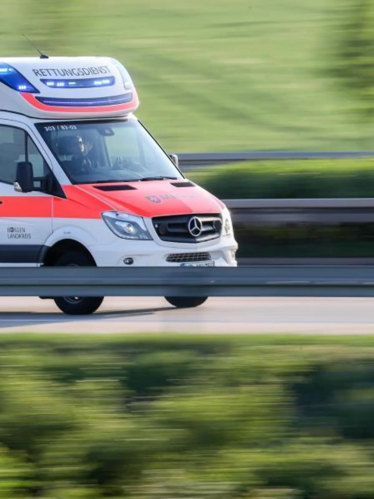 Krankenwagen im Einsatz