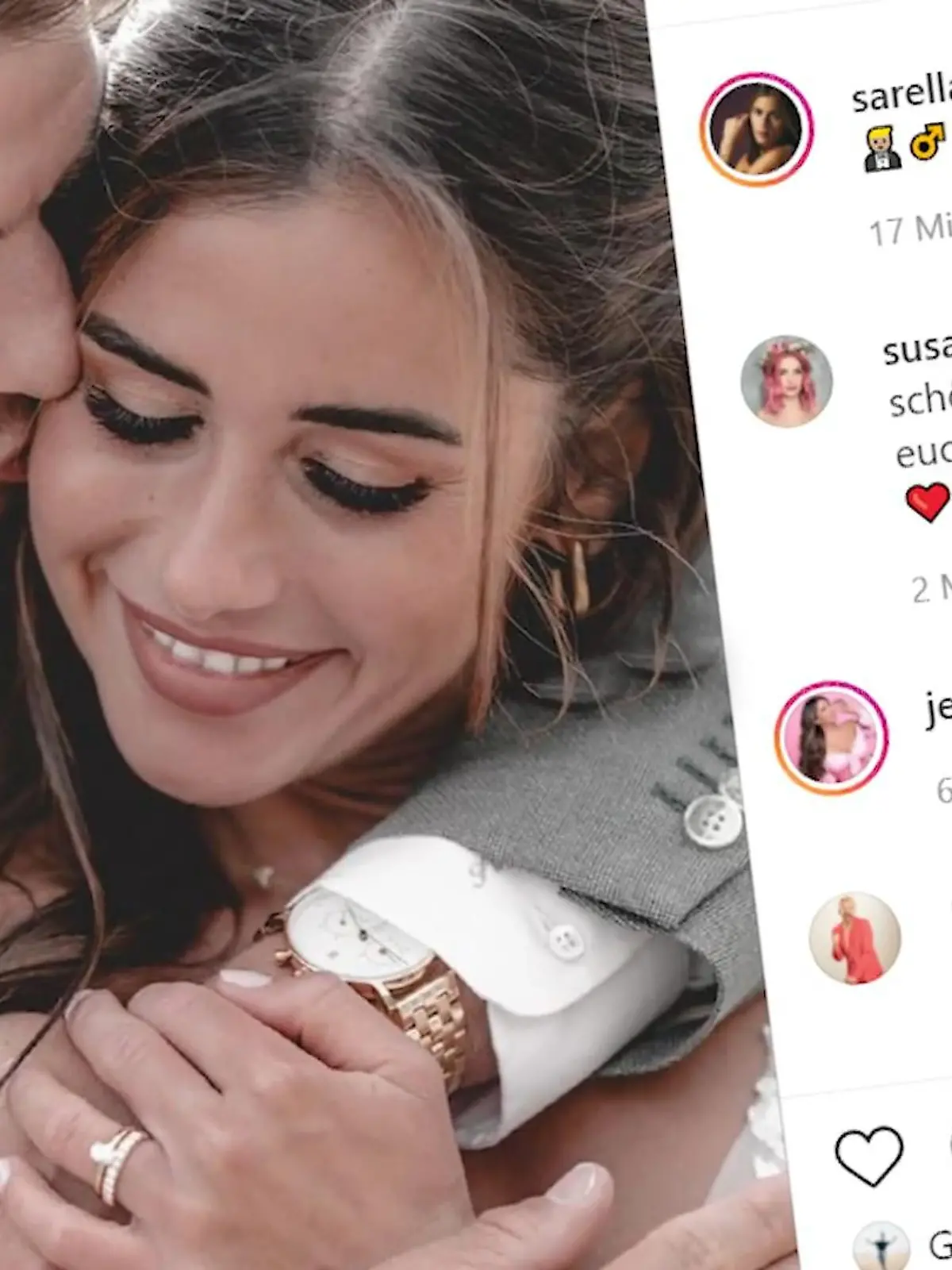 Bild zu: "Sarah Lombardi hat ihren Julian Büscher geheiratet!"