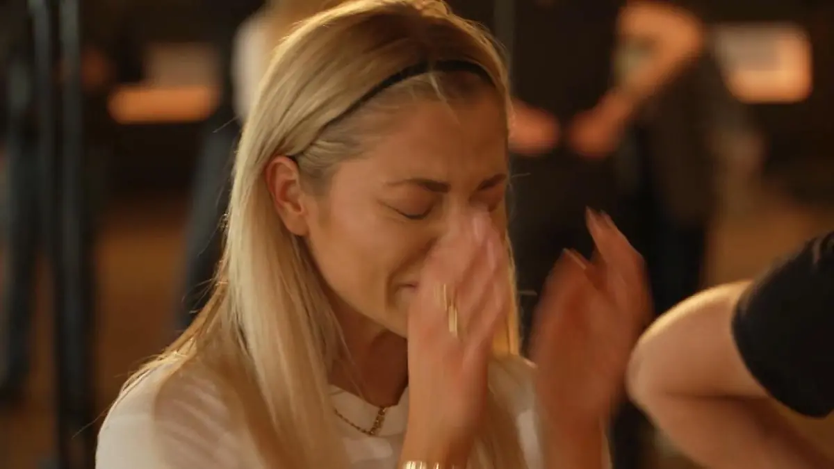 Valentina Pahde bricht im Training in Tränen aus Überraschungsbesuch von Chryssanthi Kavazi