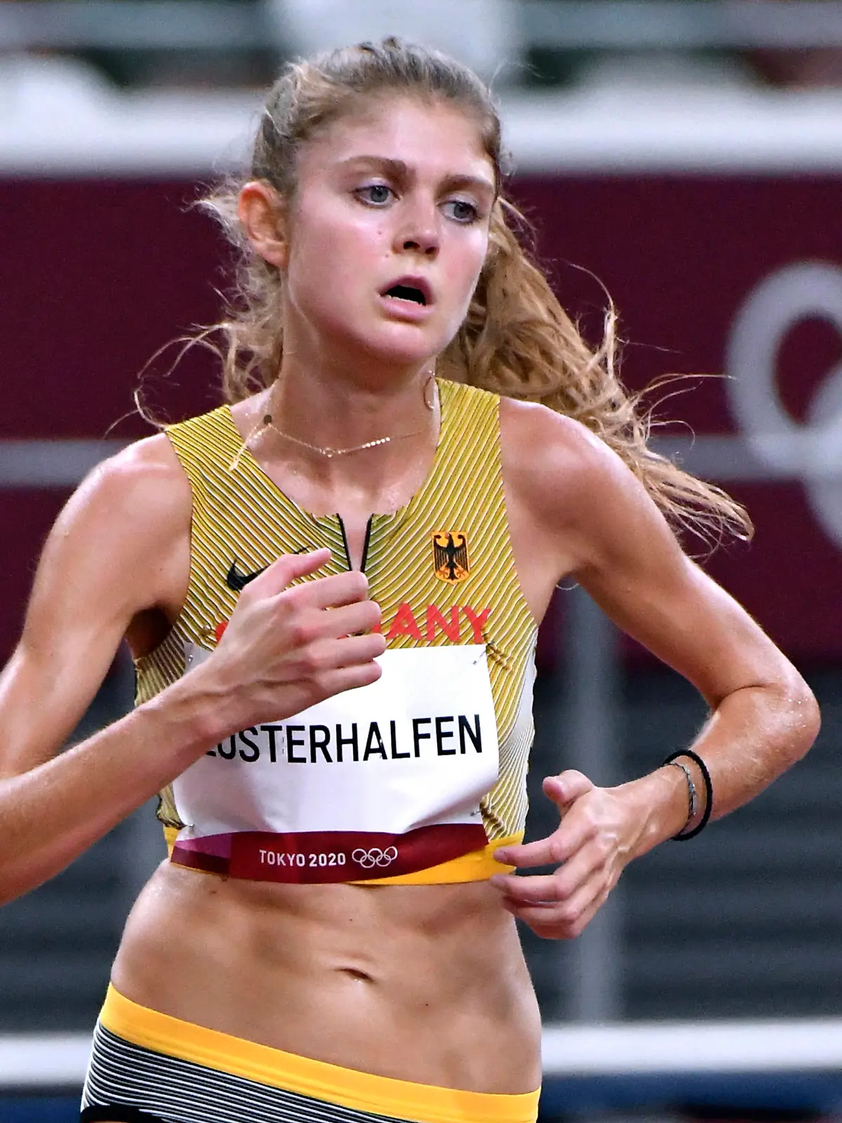  KLOSTERHALFEN Konstanze Team GER Finale 10 000m der Frauen TOKYO Olympic Games, Olympische Spiele, Olympia, OS 2020 Sommerspiele in Tokyo am 07.August 2021 Nationalstadion Tokyo *** KLOSTERHALFEN Konstanze Team GER Final Womens 10 000m TOKYO Olympic games 2020 Summer Games in Tokyo on 07 August 2021 National Stadium Tokyo